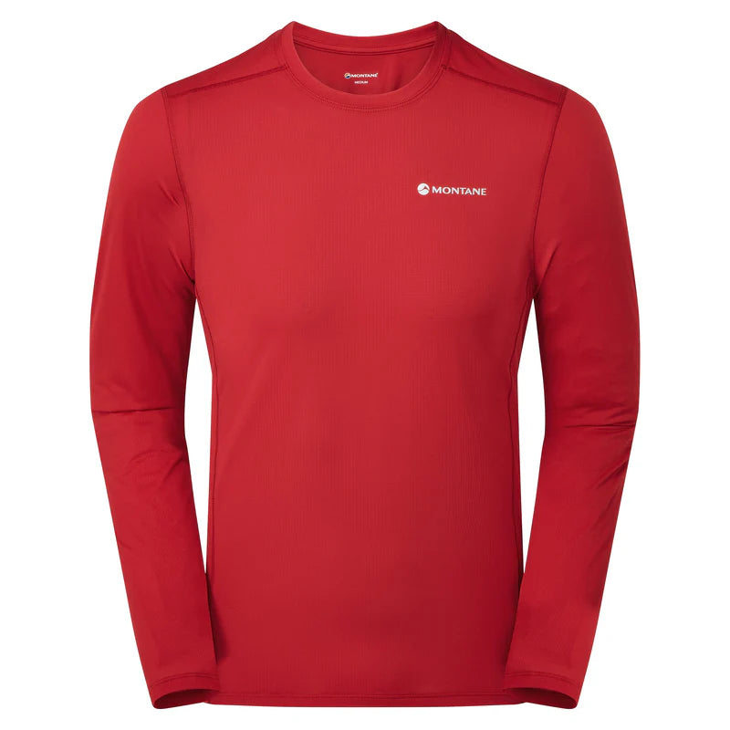 Montane Men's Dart Lite Long Sleeve T-Shirt - Bog Dog Running