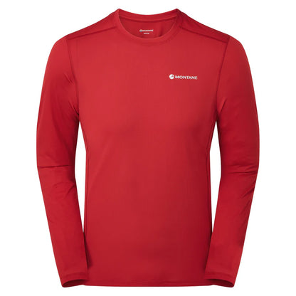 Montane Men's Dart Lite Long Sleeve T-Shirt - Bog Dog Running