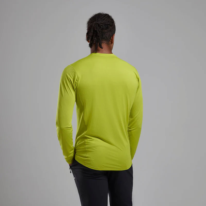 Montane Men's Dart Lite Long Sleeve T-Shirt - Bog Dog Running