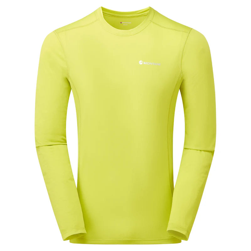 Montane Men's Dart Lite Long Sleeve T-Shirt - Bog Dog Running