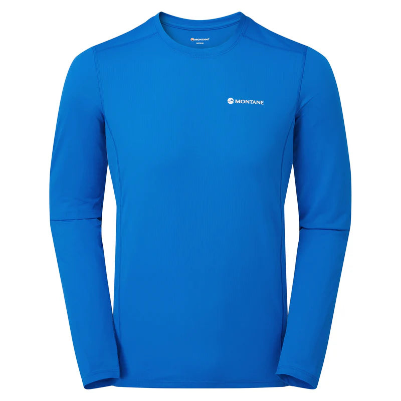 Montane Men's Dart Lite Long Sleeve T-Shirt - Bog Dog Running