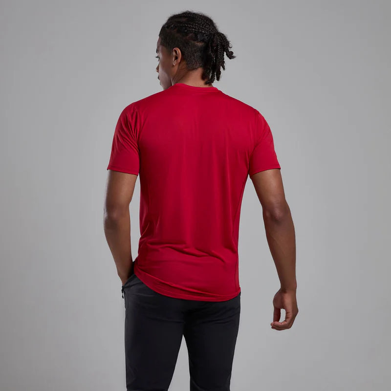 Montane Men's Dart Lite T-Shirt - Bog Dog Running
