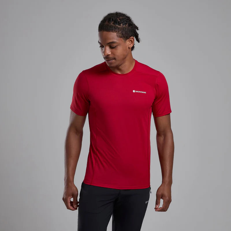 Montane Men's Dart Lite T-Shirt - Bog Dog Running