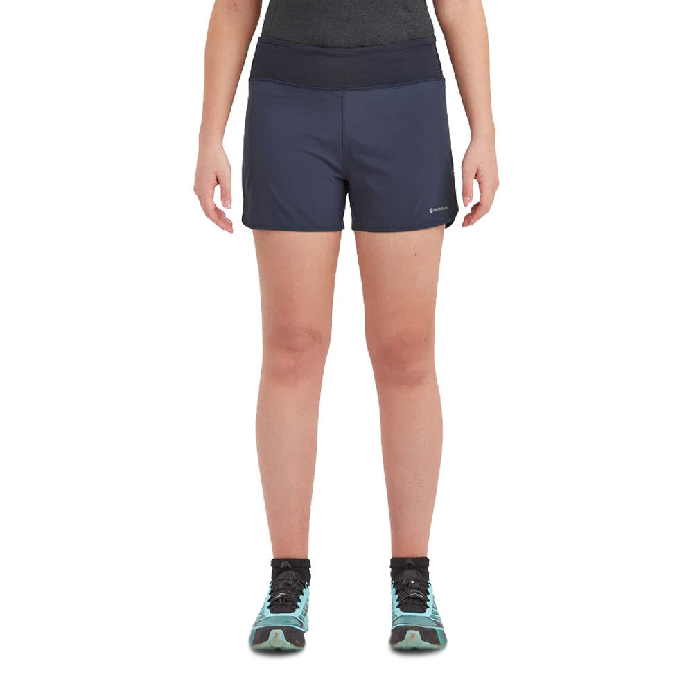 Montane Slipstream Twin Skin Women's Short - Bog Dog Running