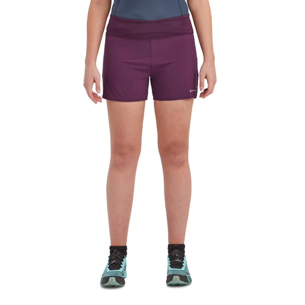 Montane Slipstream Twin Skin Women's Short - Bog Dog Running