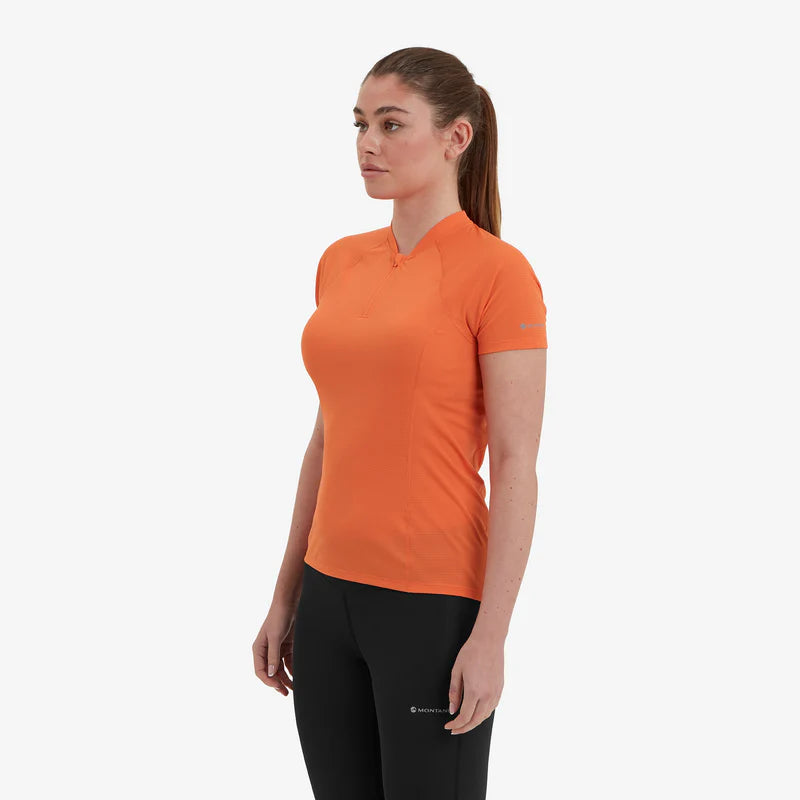 Montane Women's Dart Nano Zip T-Shirt Montane