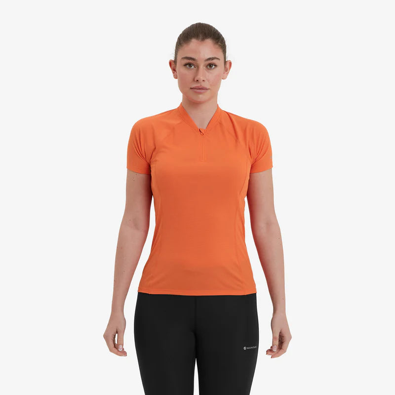 Montane Women's Dart Nano Zip T-Shirt Montane