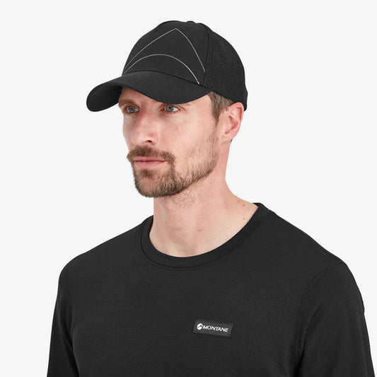 Montane Basecamp Logo Cap - Bog Dog Running