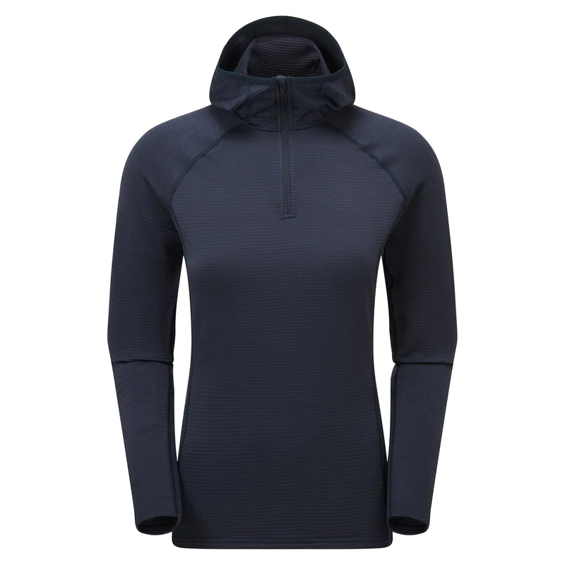 Montane Women's Protium Lite Hooded Pull On Fleece Bog Dog Running