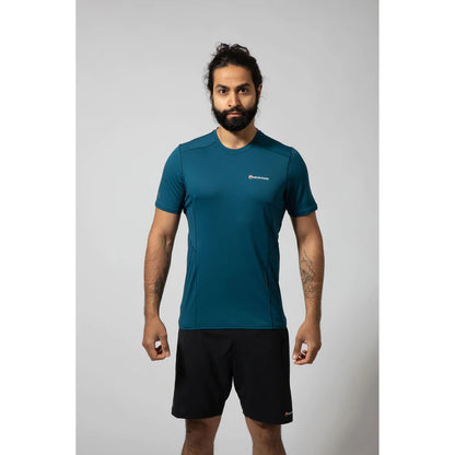 Montane Men's Sabre T-Shirt Bog Dog Running