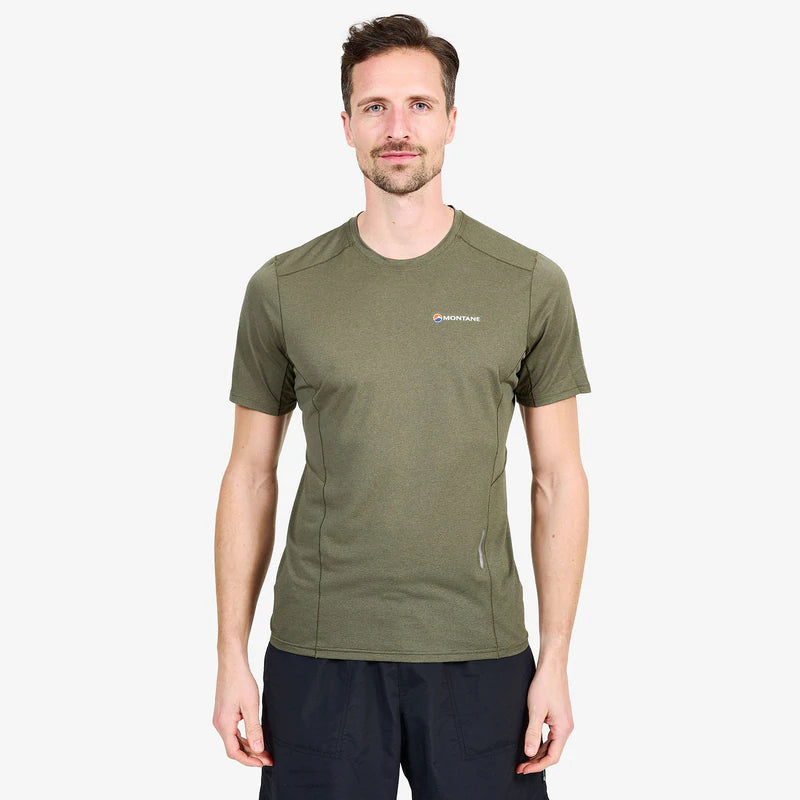 Montane Men's Sabre T-Shirt Bog Dog Running