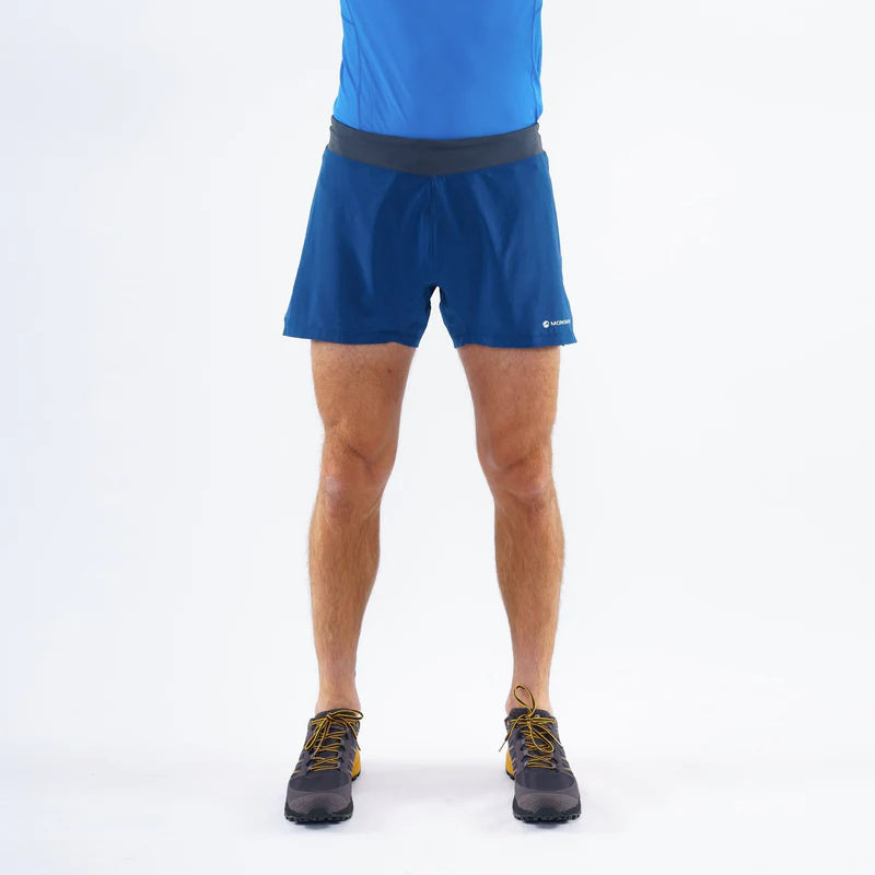 Montane Men's Dragon 5" Shorts Bog Dog Running