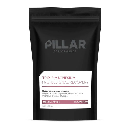Pillar Performance Triple Magnesium 200g Pouch - Berry - Bog Dog Running