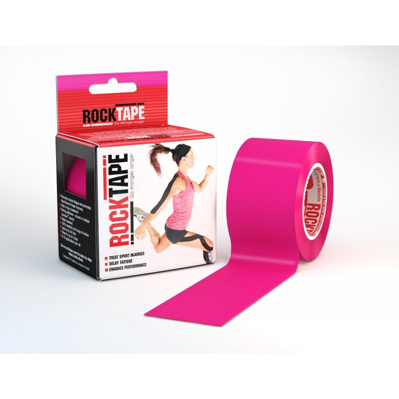 RockTape Kinesiology Tape 5cm x 5m Bog Dog Running