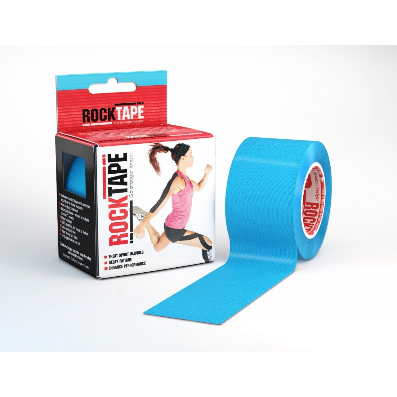 RockTape Kinesiology Tape 5cm x 5m Bog Dog Running