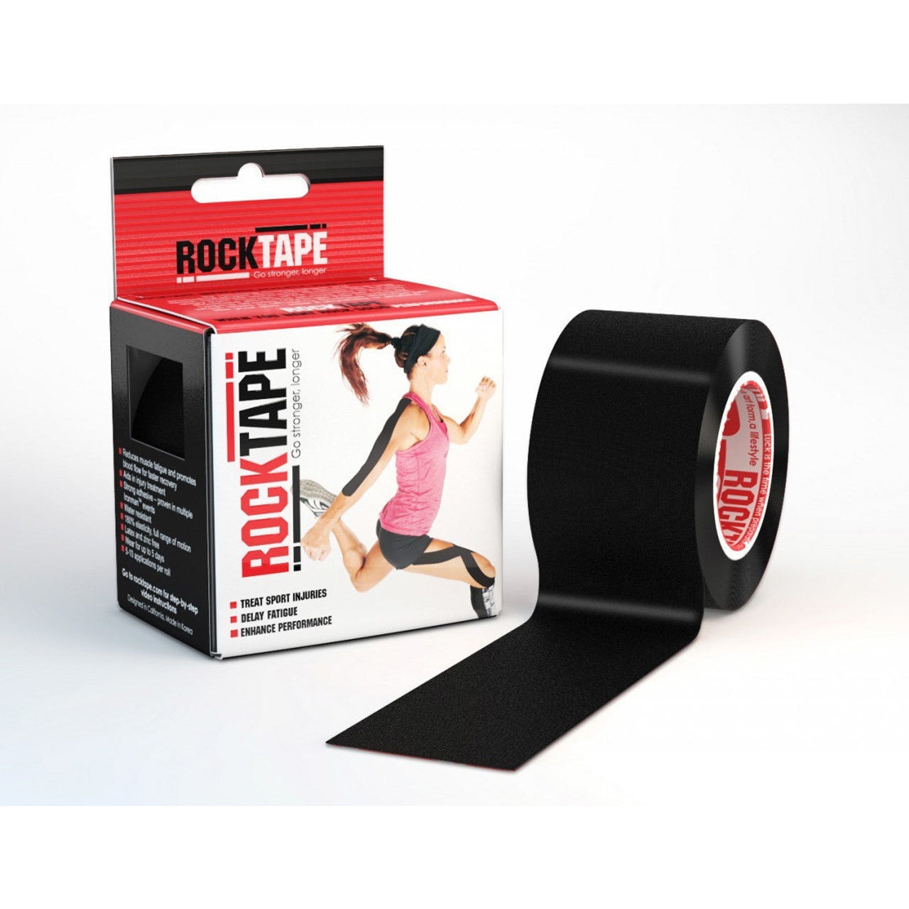 RockTape Kinesiology Tape 5cm x 5m Bog Dog Running