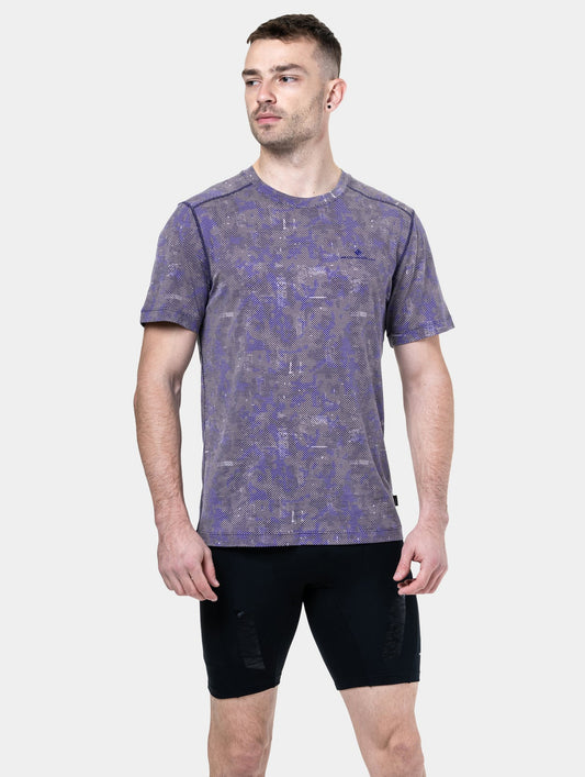 Ronhill Men's Tech Golden Hour Tee - Bog Dog Running