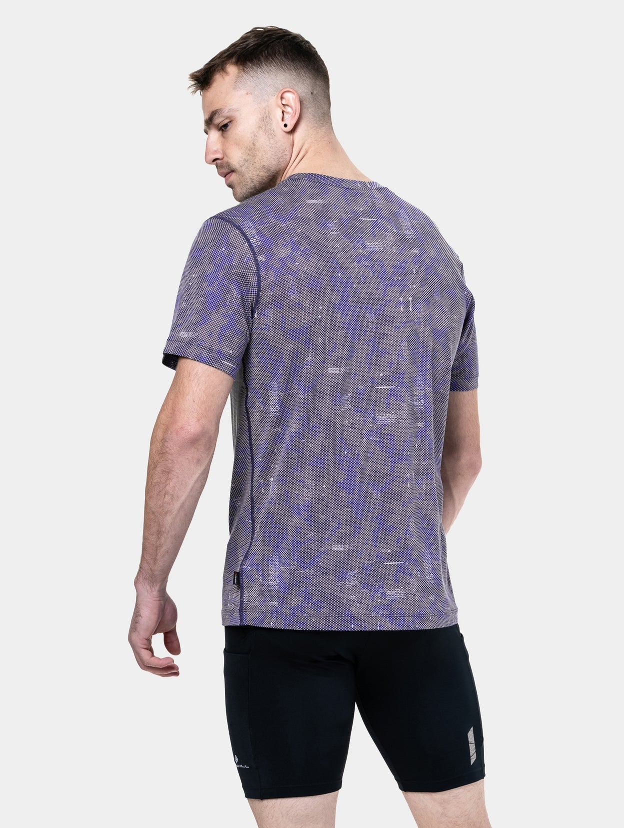 Ronhill Men's Tech Golden Hour Tee - Bog Dog Running