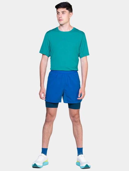Ronhill Tech 5" Men's Twin Short - Bog Dog Running