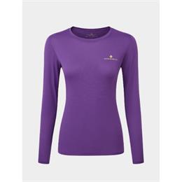 Ronhill Women's Core Long Sleeve Tee - Bog Dog Running