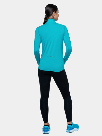 Ronhill Core Thermal Women's 1/2 Zip Top - Bog Dog Running