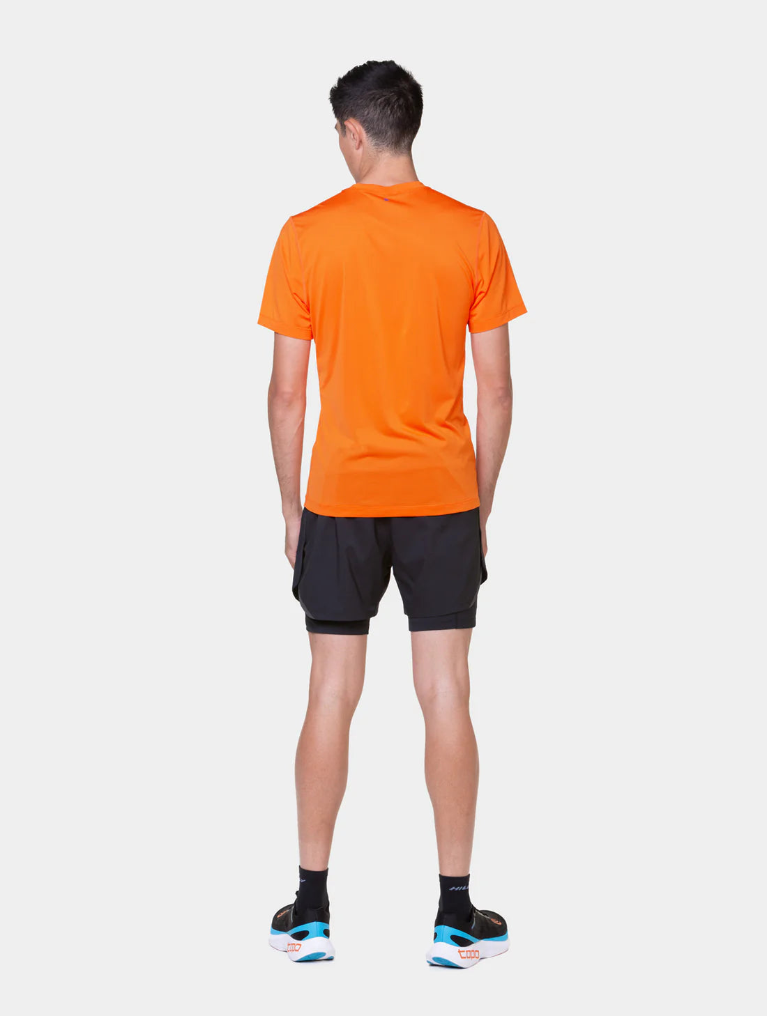 Ronhill Tech Reflect 5" Men's Twin Short - Bog Dog Running