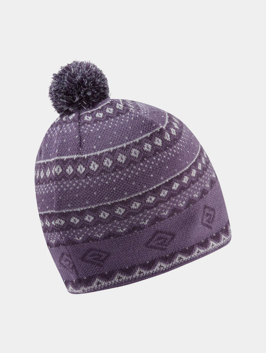Ronhill Winter Bobble Hat - Bog Dog Running