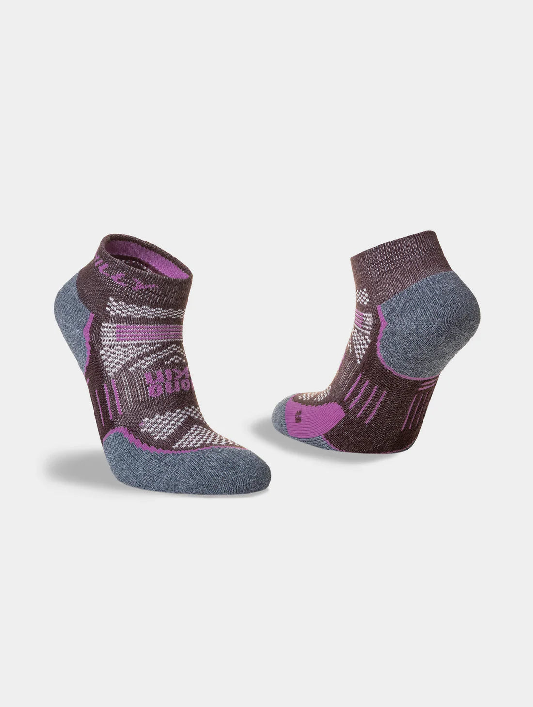 Hilly Supreme Maximum Cushion Quarter Sock - Bog Dog Running