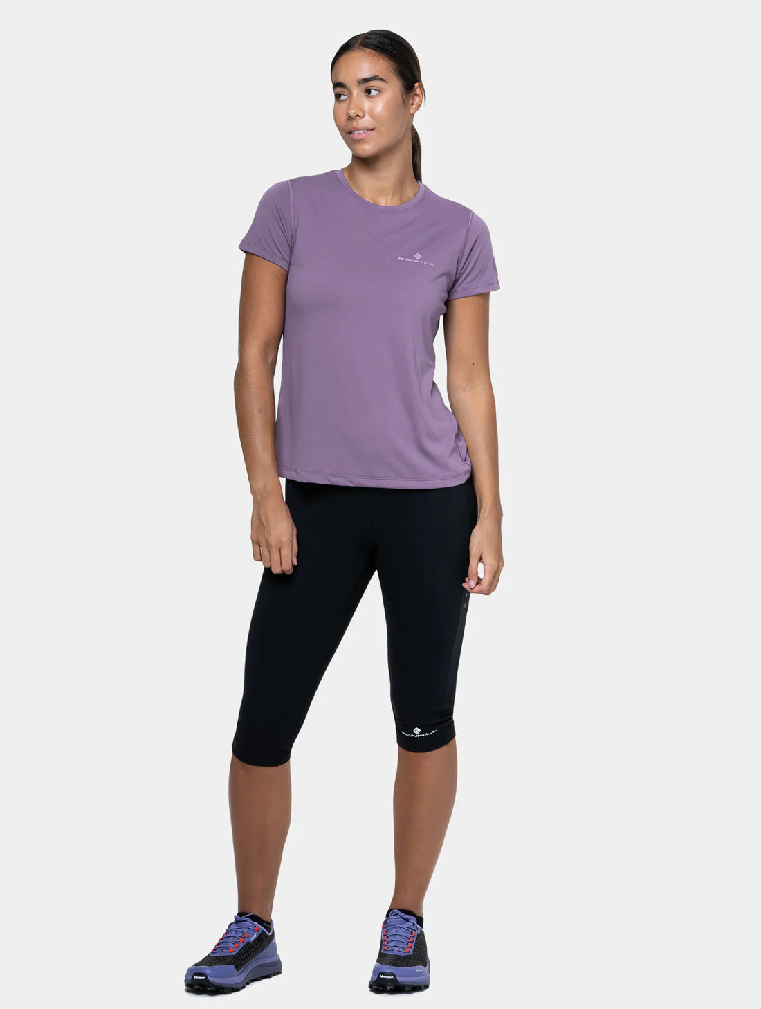 Ronhill Core Short Sleeve Women's  T-Shirt - Bog Dog Running