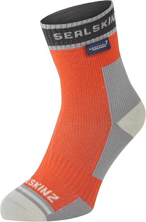 Sealskinz Holverstone Waterproof  Ankle Sock - Bog Dog Running