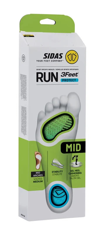 Sidas 3FEET Run Protect Insoles - Bog Dog Running