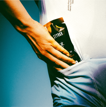 STYRKR GEL30 Caffeine Dual-Carb Energy Gel - Single Bog Dog Running