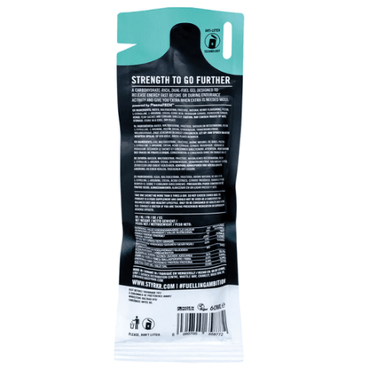 STYRKR GEL30 Nitro Dual-Carb Energy Gel - Single Bog Dog Running
