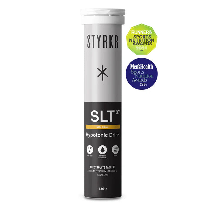 Styrkr SLT07 Hypotonic 1000 Elec Tab Citrus - Bog Dog Running