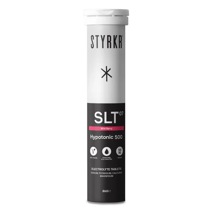 Styrkr SLT07 Hypotonic 500 Elec Tab Mild Berry - Bog Dog Running