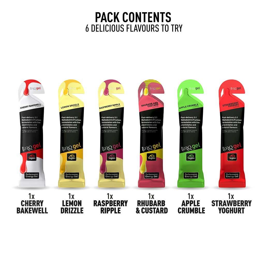 Torq Performance Energy Gel Pack - Bog Dog Running