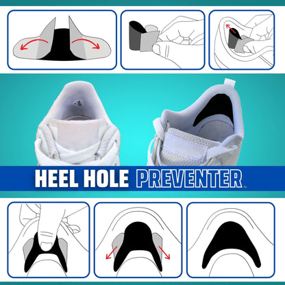 Trainer Armour Heel Hole Protector - Bog Dog Running