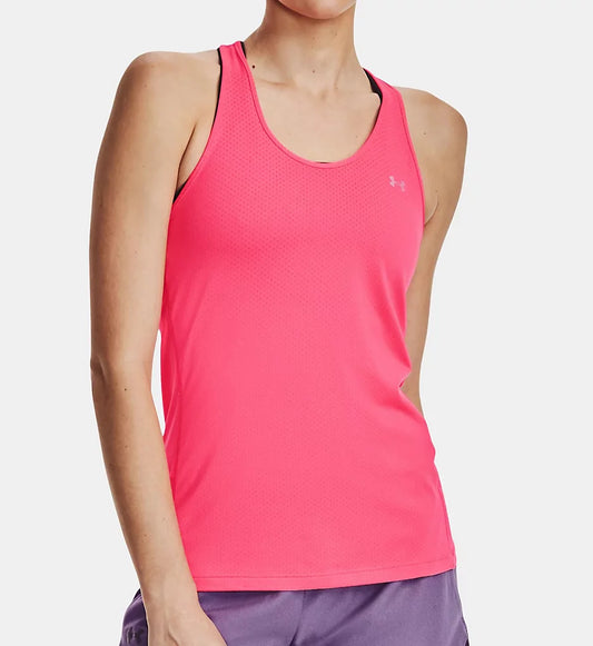 Under Armour Women's HeatGear Racer Tank - Bog Dog Running